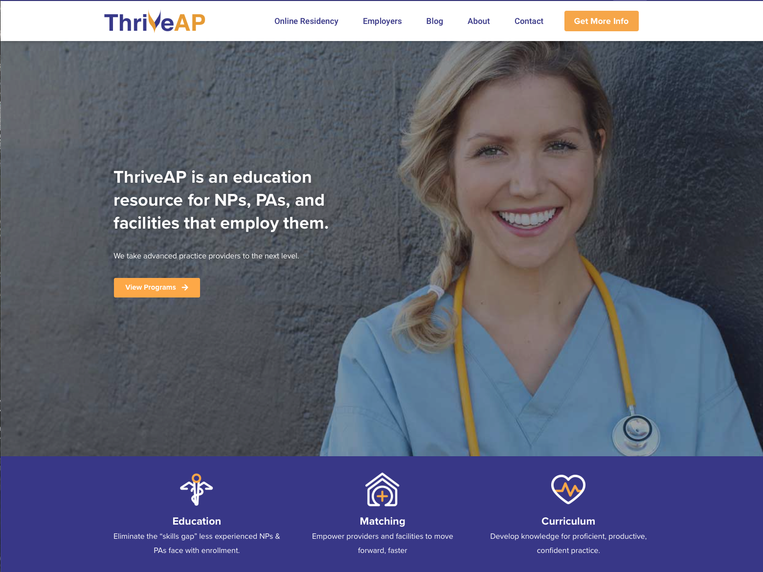 ThriveAP web