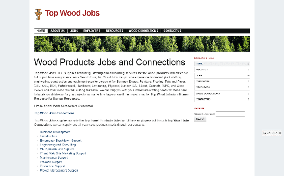 Top Wood Job web